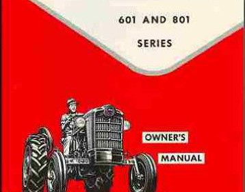 801 ford powermaster diesel manual