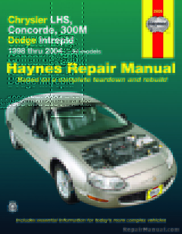 Repair Manual For 1999 Chrysler 300m